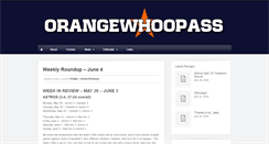 Desktop Screenshot of orangewhoopass.com