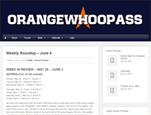 Tablet Screenshot of orangewhoopass.com